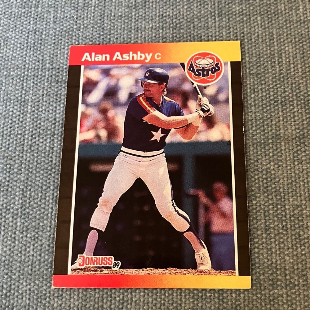 1989 Donruss Houston Astros Baseball Card Trading Card